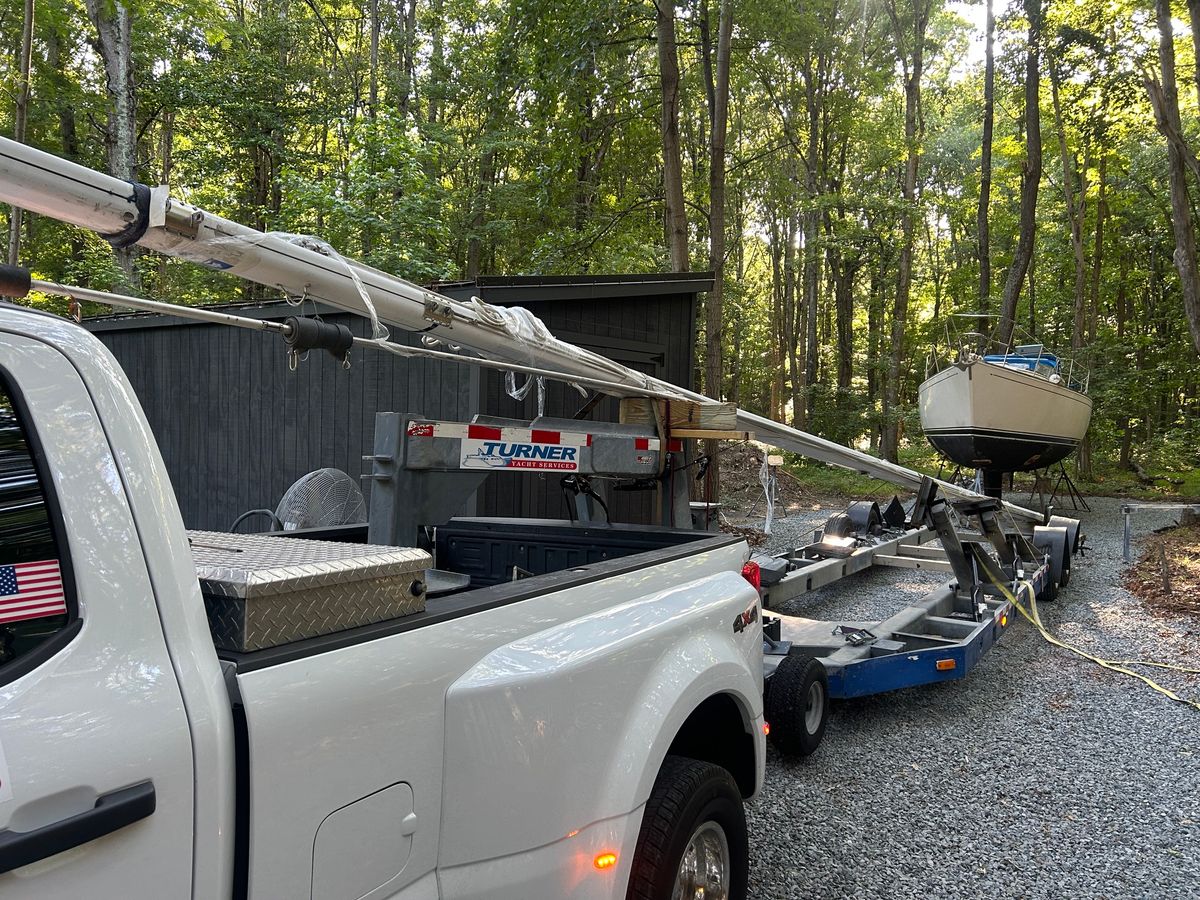Sailboat Transport for Turner Yacht Services in Annapolis, MD