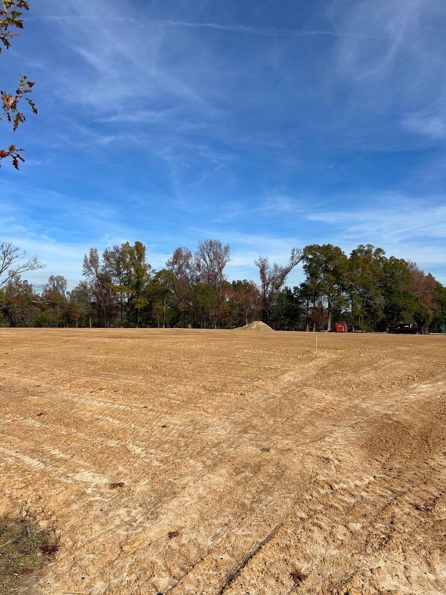 House pads & Driveway Installations for Lambert Equipment Services in Hessmer, LA