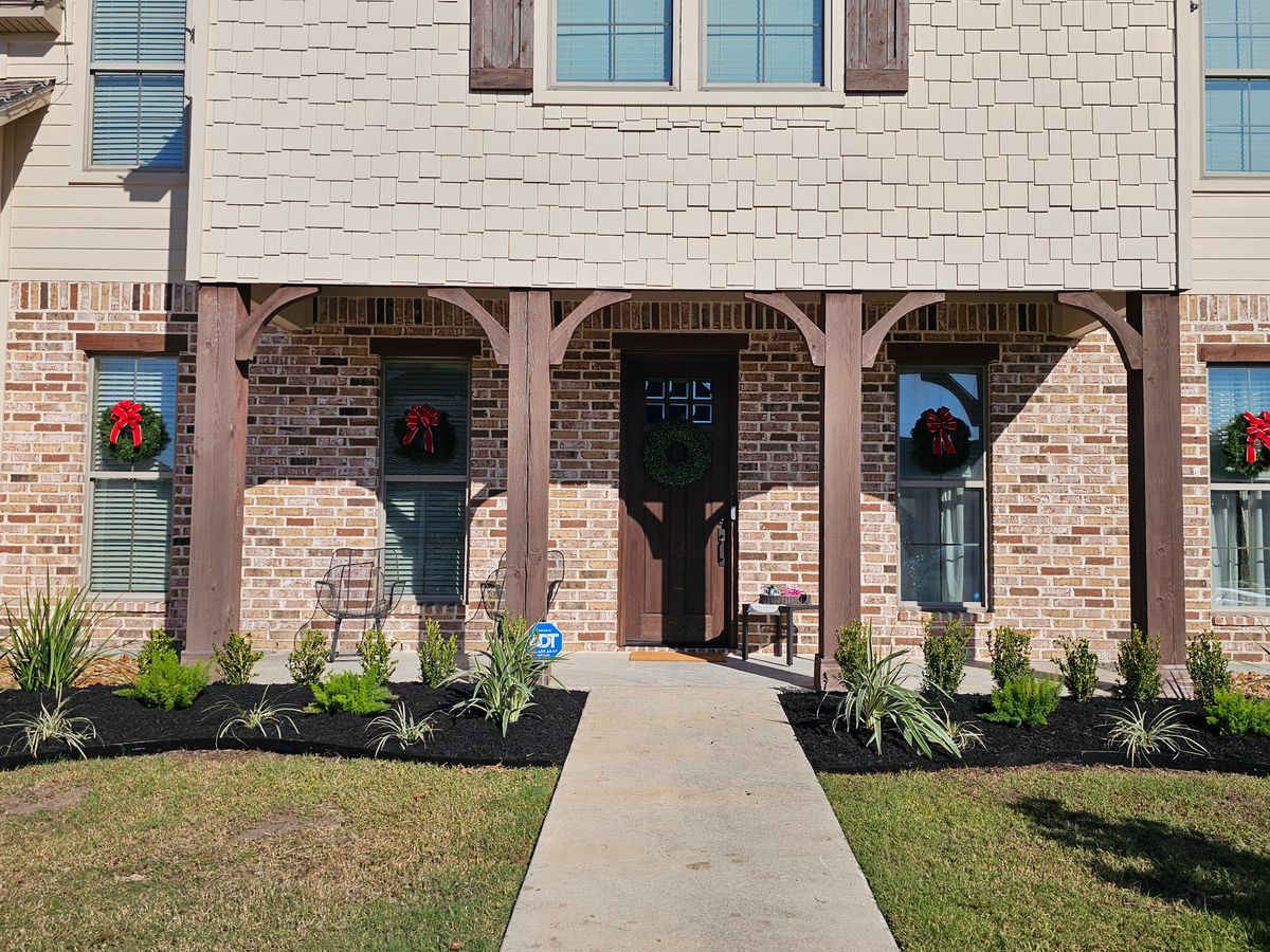 Mulch Installation for Bruno's Professional Lawn's & Landscape in Beaumont, TX