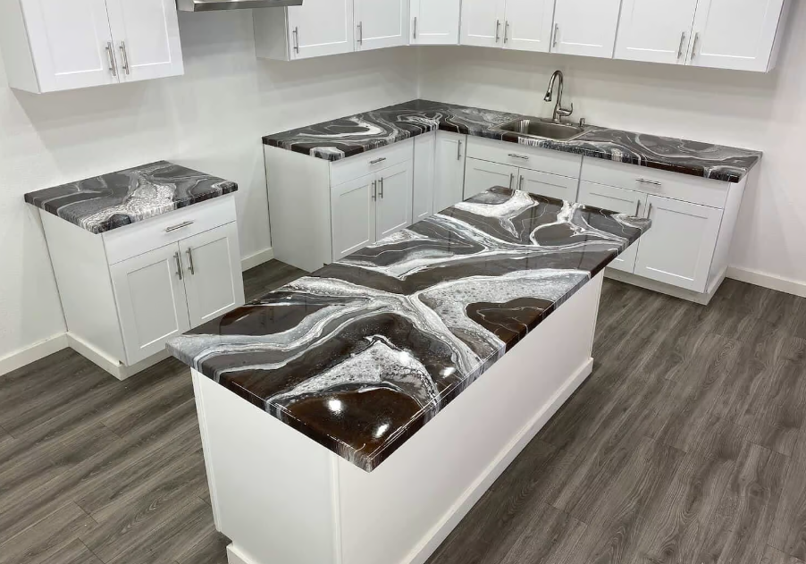 Epoxy Countertops for EverCoat Surface Solutions in Fort Worth, TX