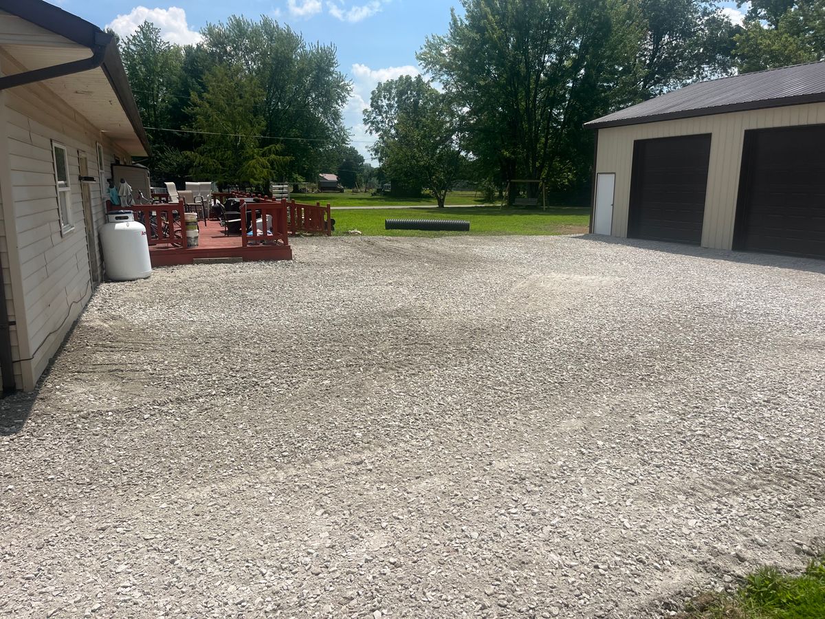 Gravel Driveways and Pads for Procraft Excavation Services in New Richmond, OH