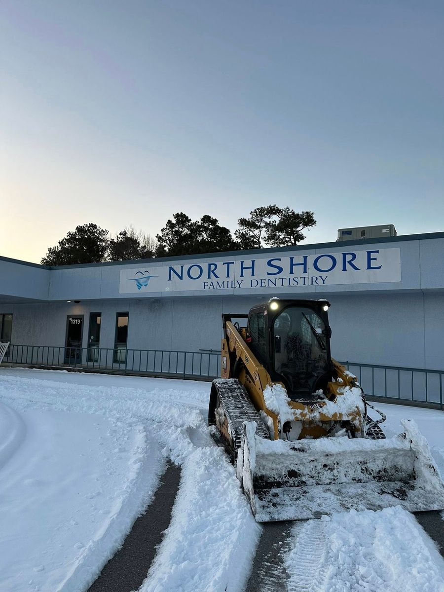 Snow Removal for Top Notch Landscape in Sneads Ferry, NC