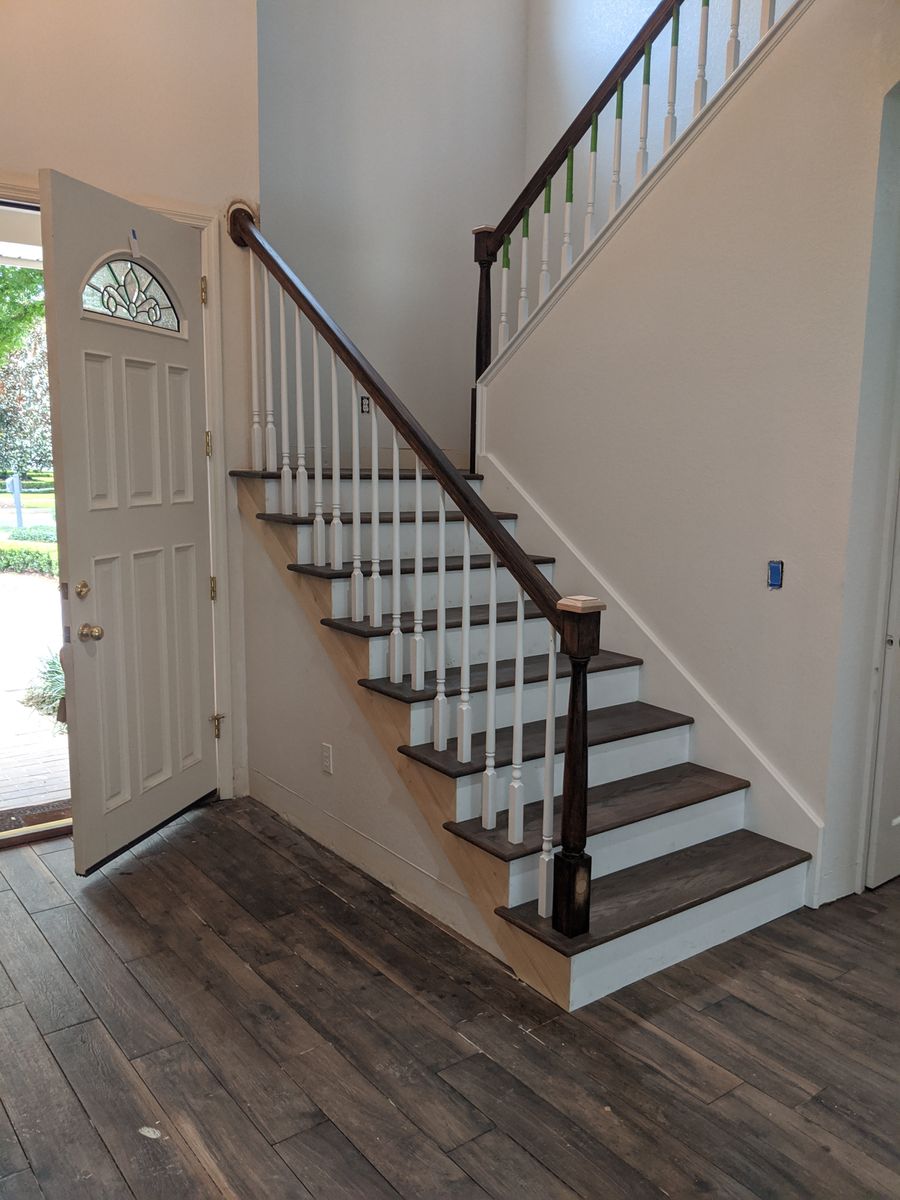 Wood Stairs for MJ'S TRIM INC. in Orlando, FL