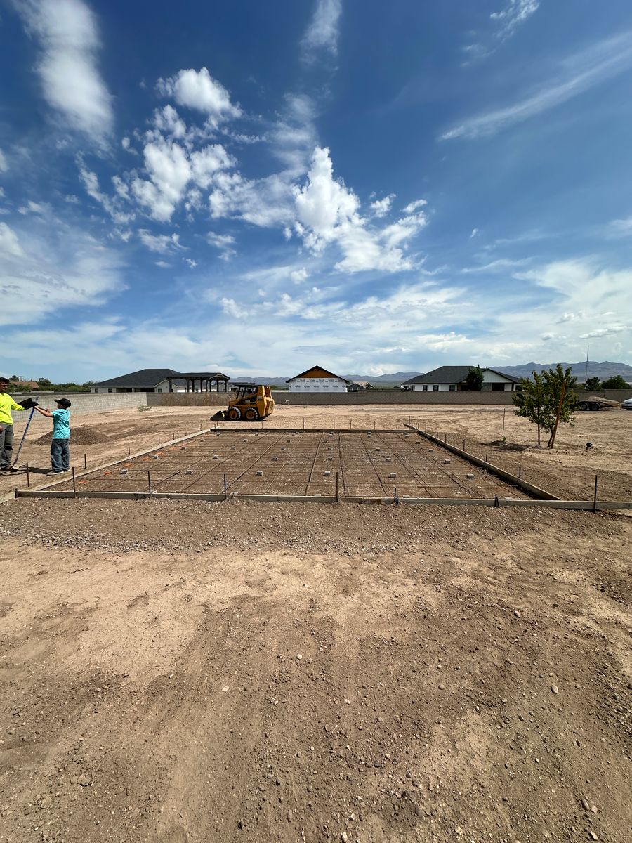 Concrete Slab Construction for American Concrete Placement in Camp Verde, AZ