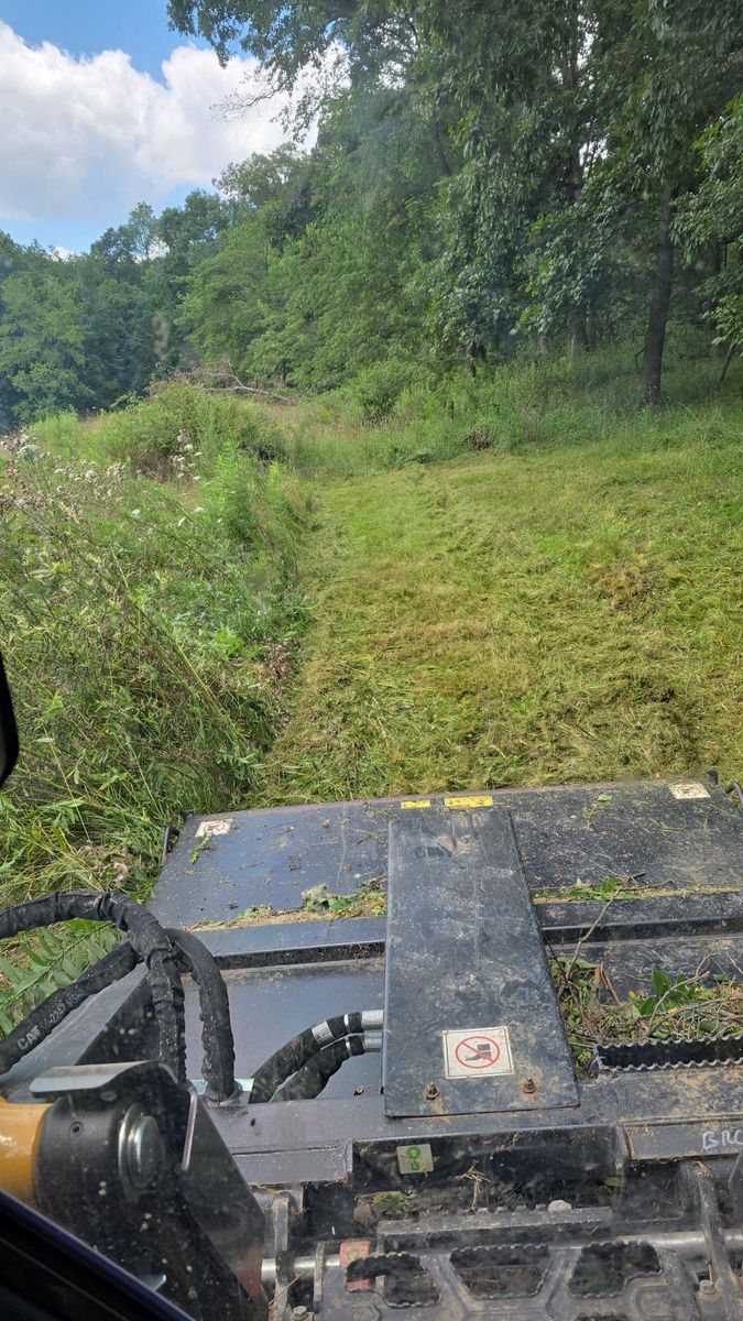 Brush Hogging for Cox's Ag Services, LLC in Evans City, PA