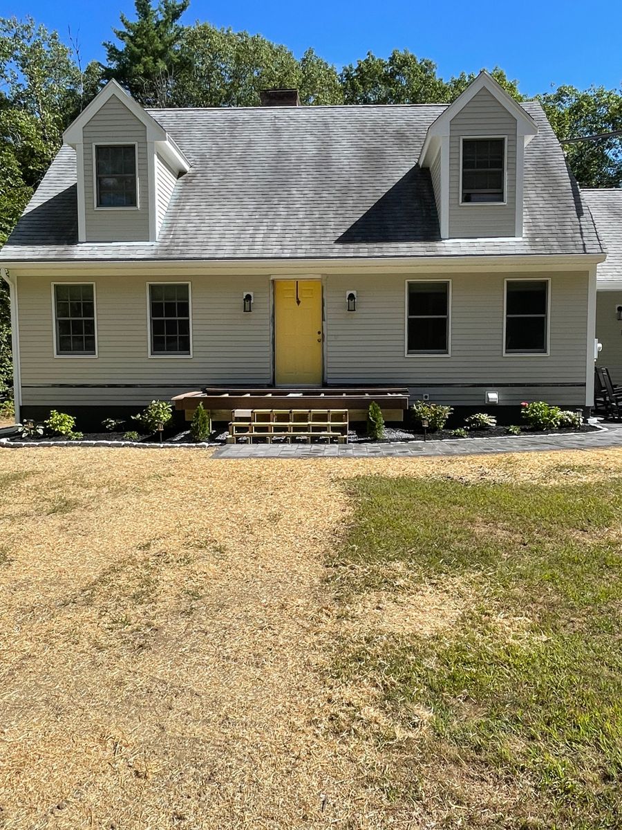 Mulching for Deering Ridge Landscaping in Waterboro, ME