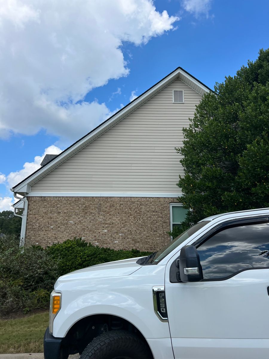 Soft/ Pressure Washing for Adams Landscape Management Group LLC. in Loganville, GA