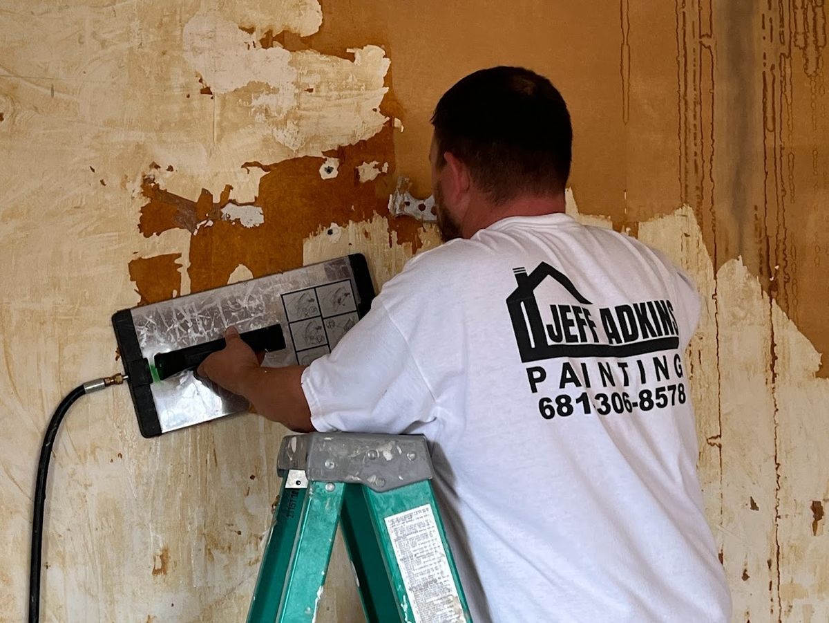 Wallpaper Removal for Jeff Adkins Painting in Barboursville, WV