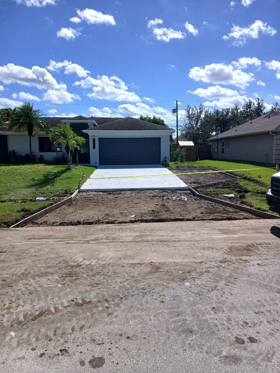 Concrete for Harris Sons Construction in Port Saint Lucie, FL
