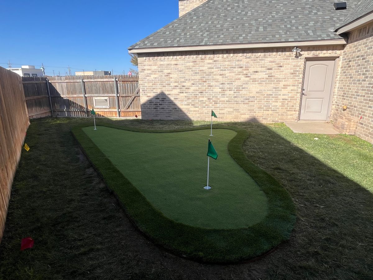 Landscape Installation for Cole Landscaping & Pools, LLC in Amarillo, TX
