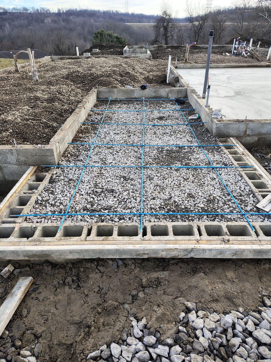 Cutting and Coring for Detwiler Landscaping & Concrete in Butler County, PA