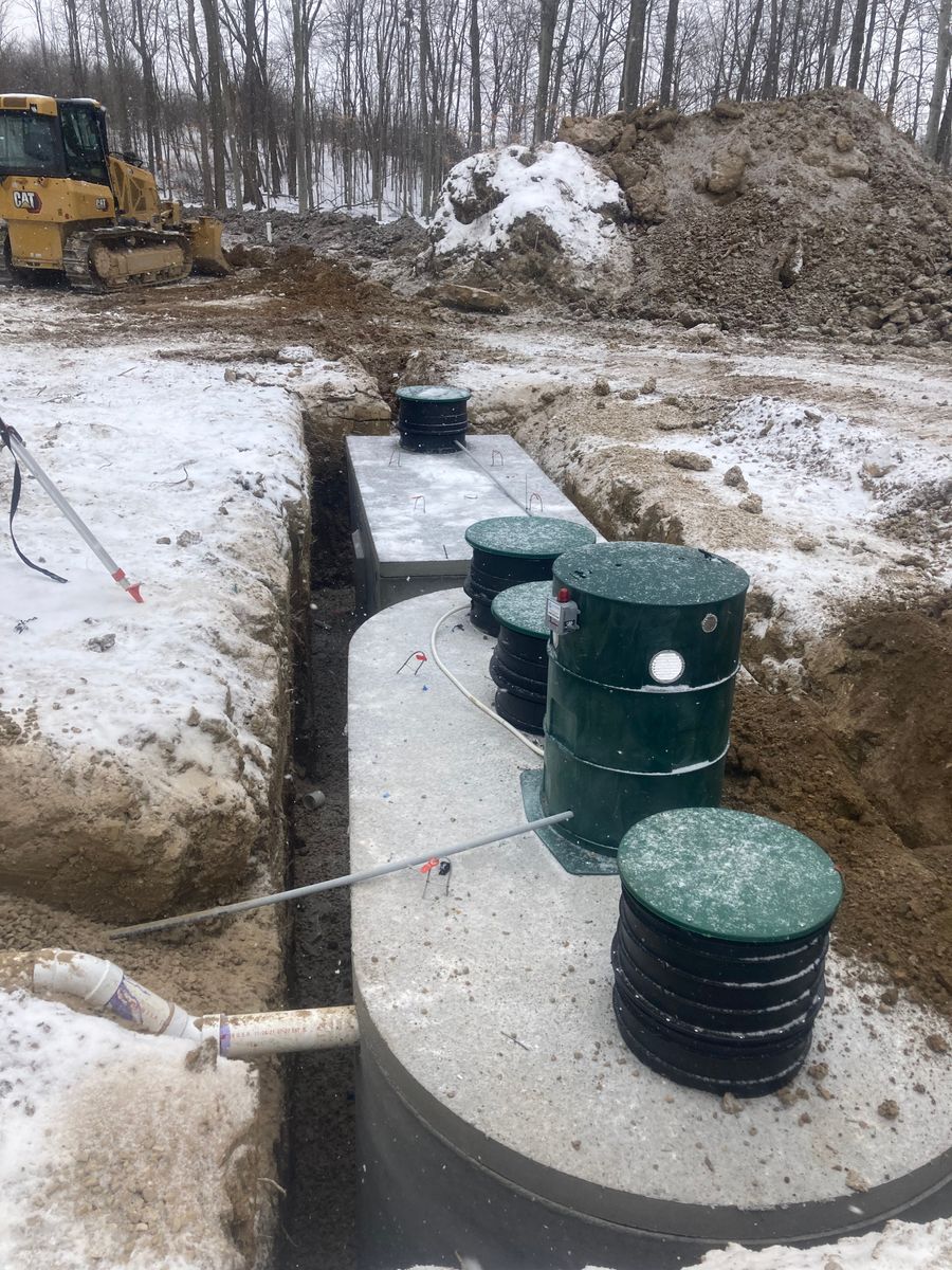 Septic Design/Installation for ASC Excavating LLC in Lucas, OH