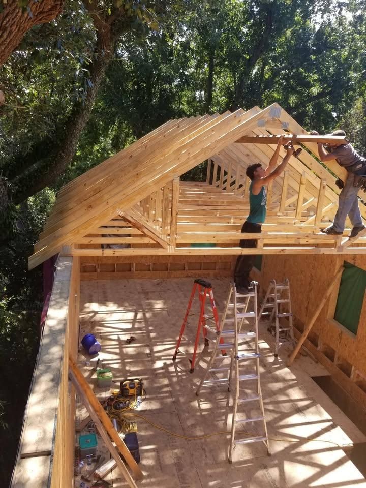 Framing for GVL Renovations in Greenville, SC