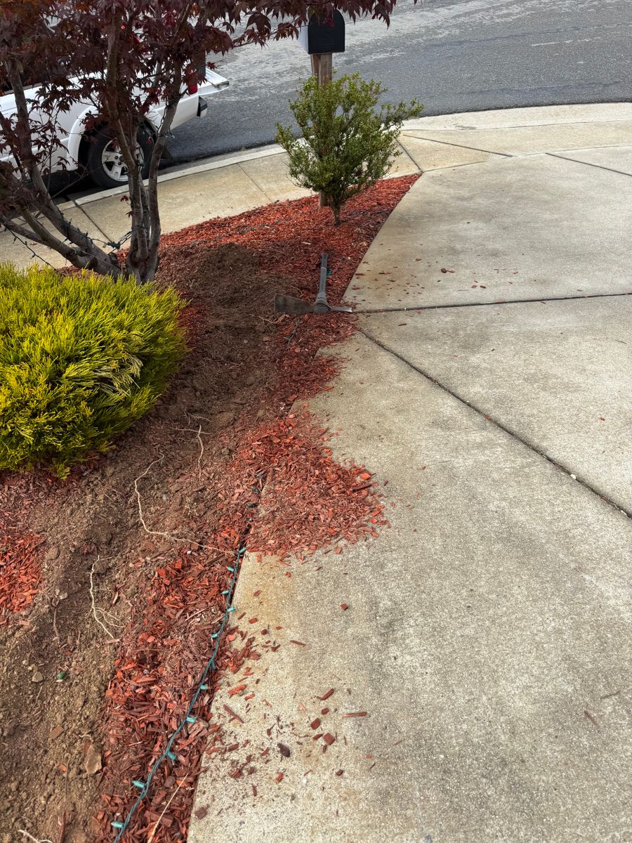 Mulch Installation for CBA Landscaping in Hayward, CA