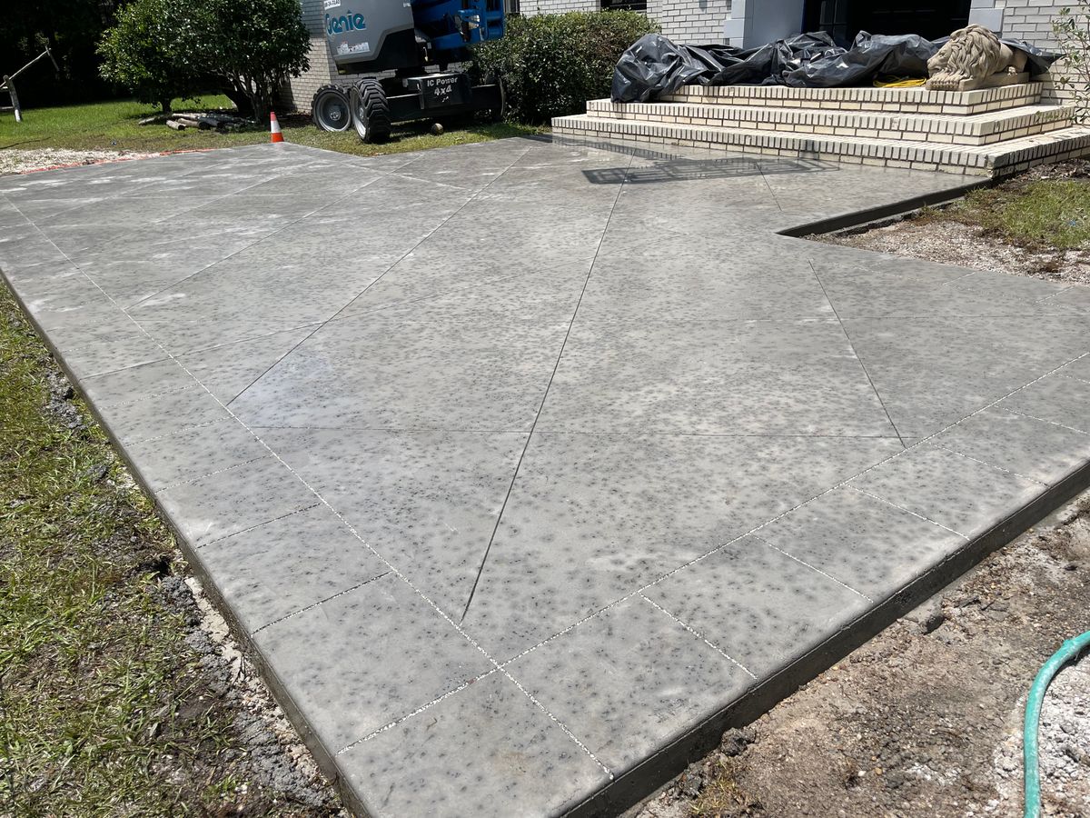 Concrete Repairs for Rock Solid Custom Concrete in Wilmington, NC