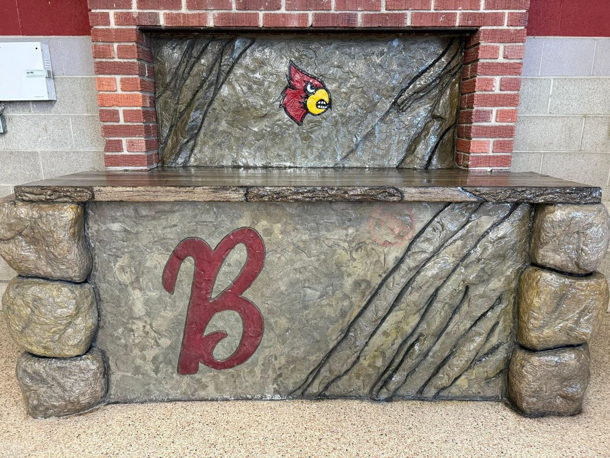 Full Depth Custom Carved Concrete for Whitfield Concrete Construction in Solsberry, IN