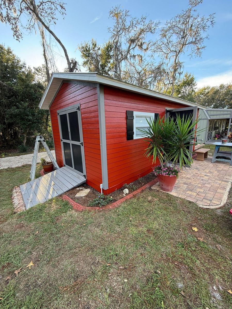 Painting for Kramer & Son’s Property Maintenance in Hudson, FL