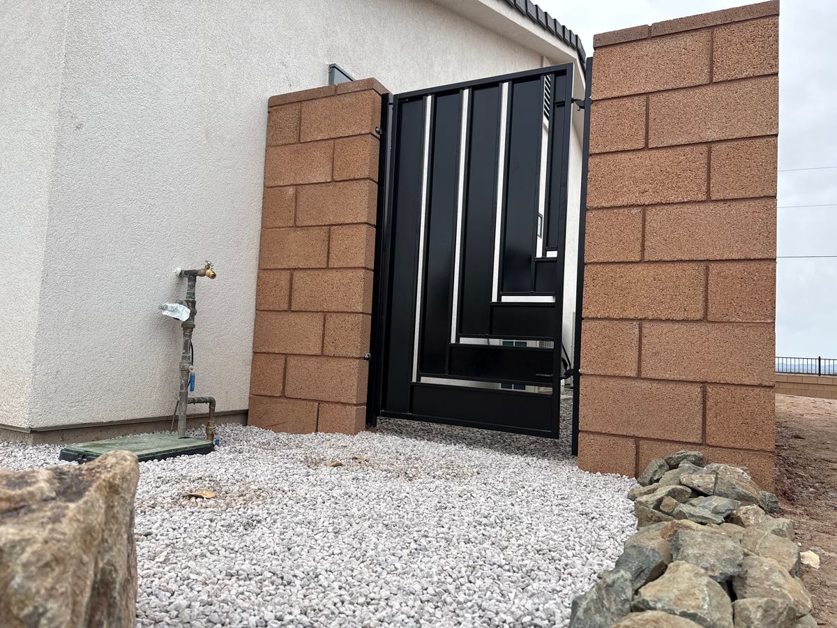 Gate Installation for All-Diaz Welding in Fort Mohave, AZ