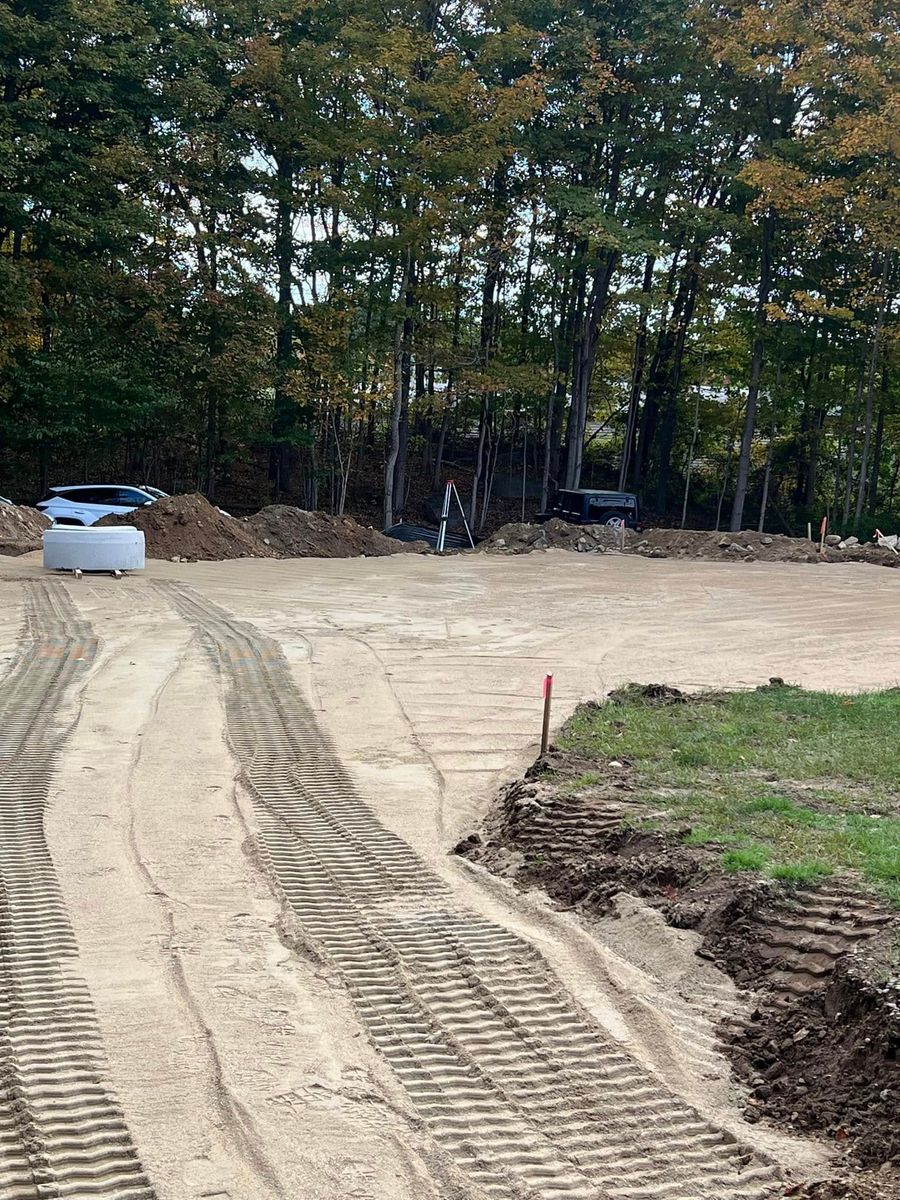 Site Preparation for Cardinal Landworks LLC in Canterbury, CT