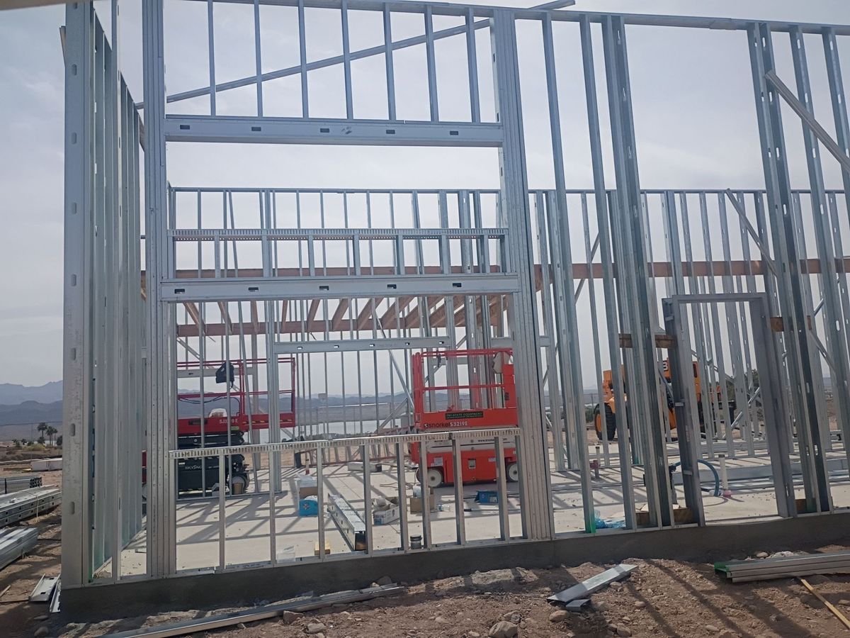 Framing for Ant Farm Construction in Kingman, AZ