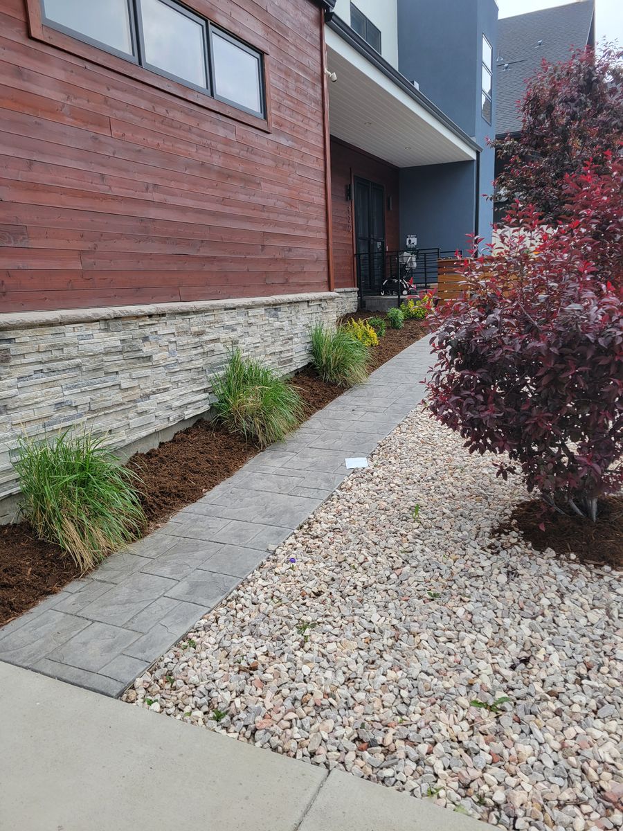 Mulch Installation for JS Landscaping Colorado in Denver, CO