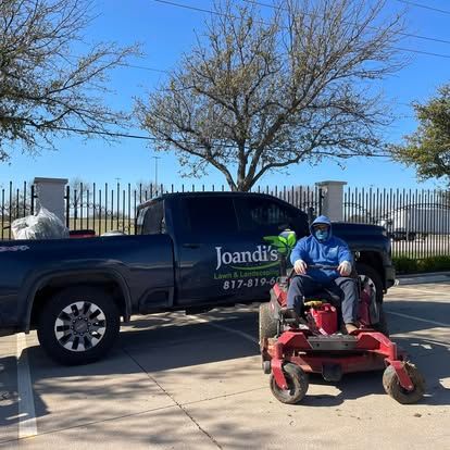 Mowing for Joandi's Lawn & Landscaping Service in Haltom City, TX