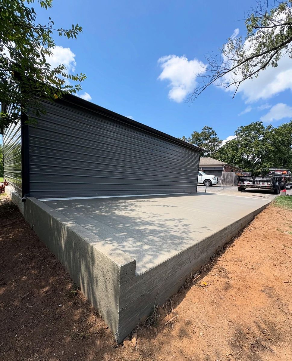 Garage Slabs for Premier Concrete Scapes in Murfreesboro, TN