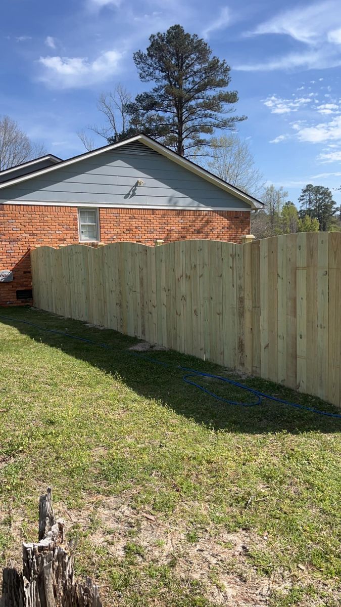 Fence Installation for JB Nealy Fence in Elgin, SC