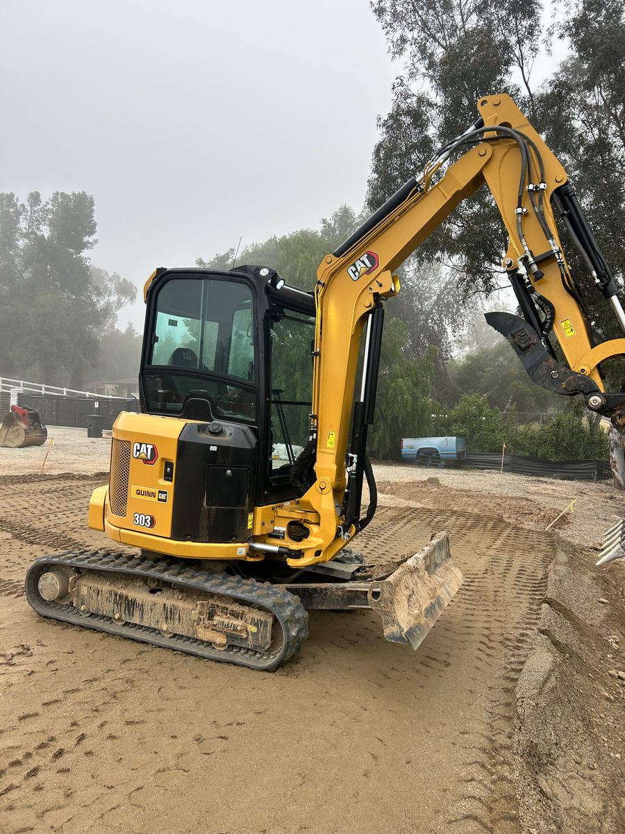 Grading for P&C Earth Works in Riverside County, CA