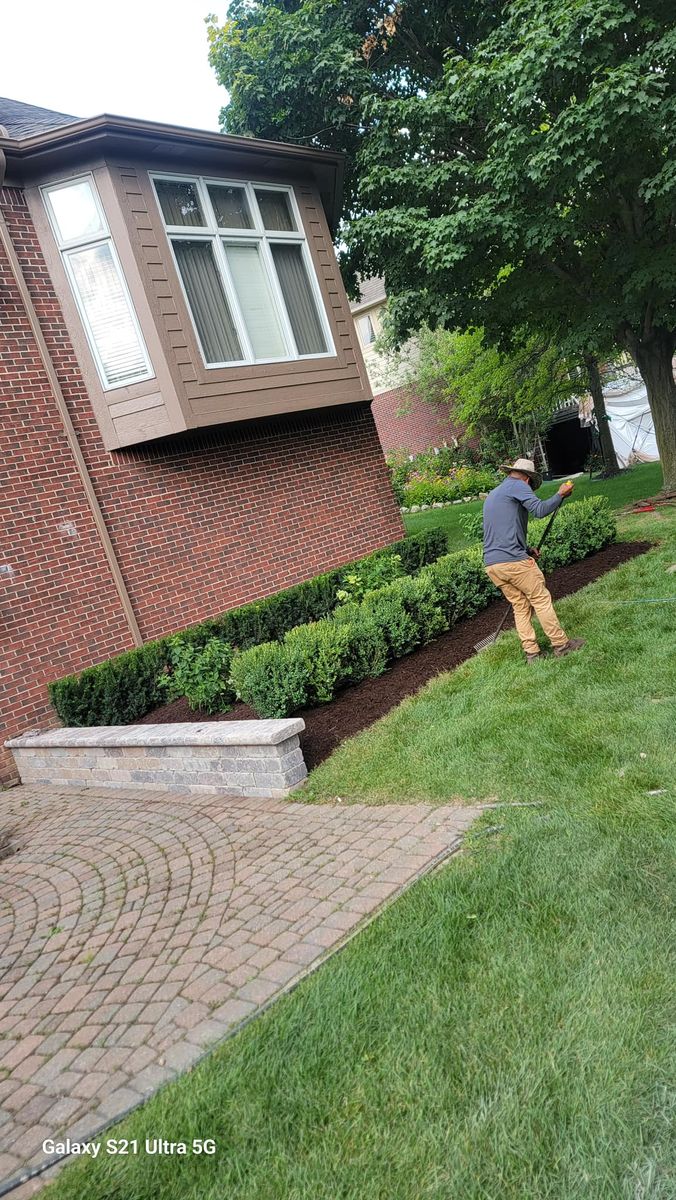 Grading for JA Landscaping in Washington, MI