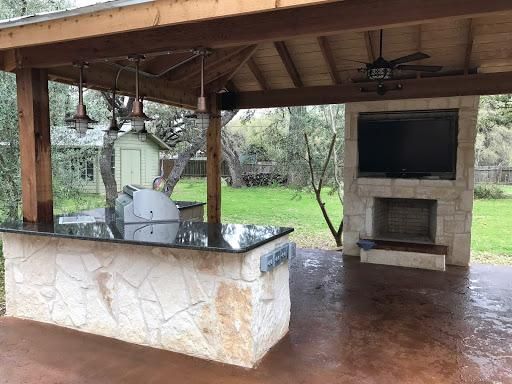 Landscape Flowerbeds for Delarosa Masonry in San Antonio, TX