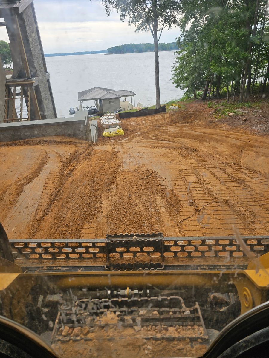 Property Grading for RA Lawn Care, Landscape & Hardscape in Littleton, NC