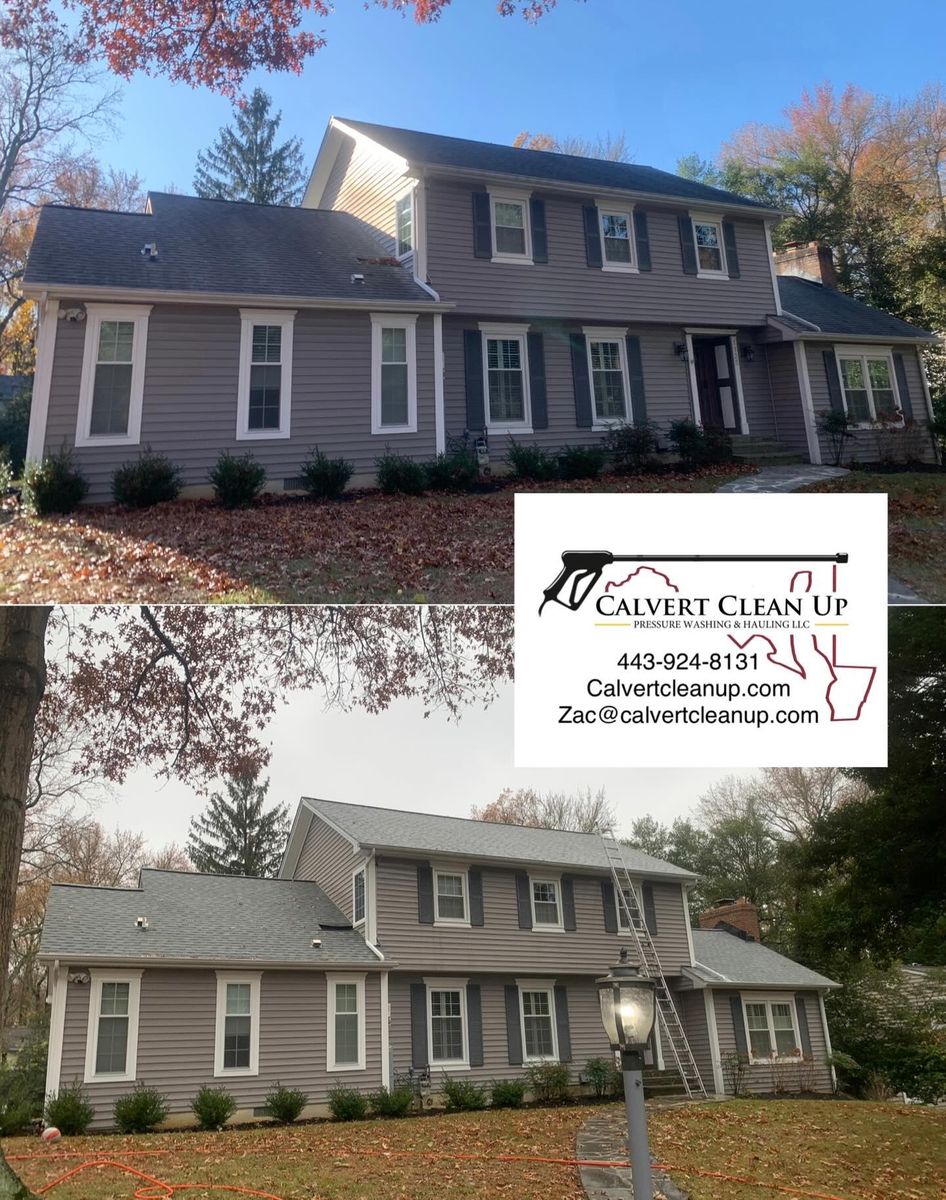 Soft Washing for Calvert Clean Up, Pressure Washing & Hauling LLC in Pasadena, MD