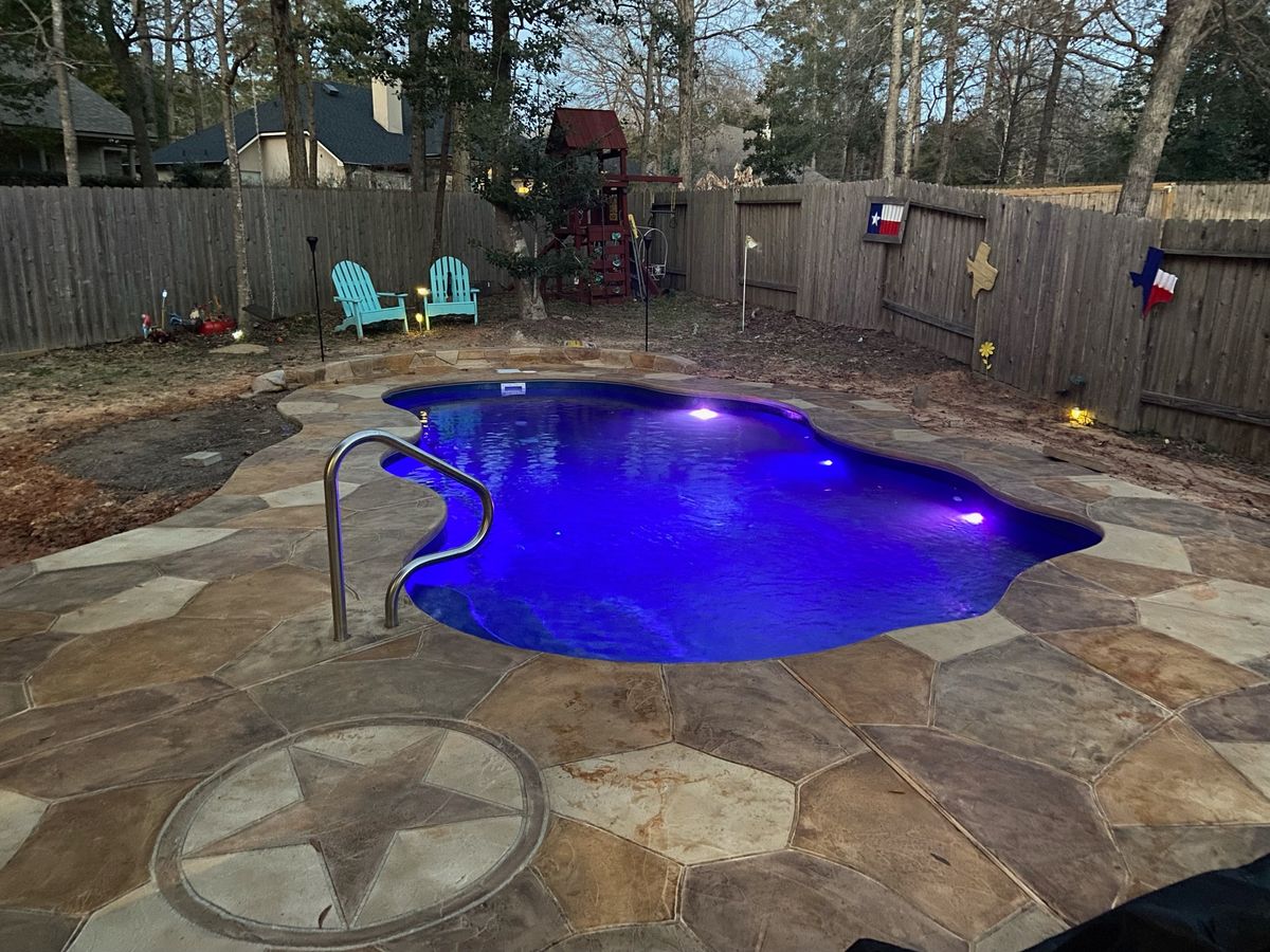 Pool Deck Builds for Keen Decorative Concrete in Corpus Christi, TX