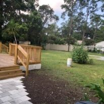 Mulch Installation for Lawn Dog Mowing and Lawn Services in Panama City, FL