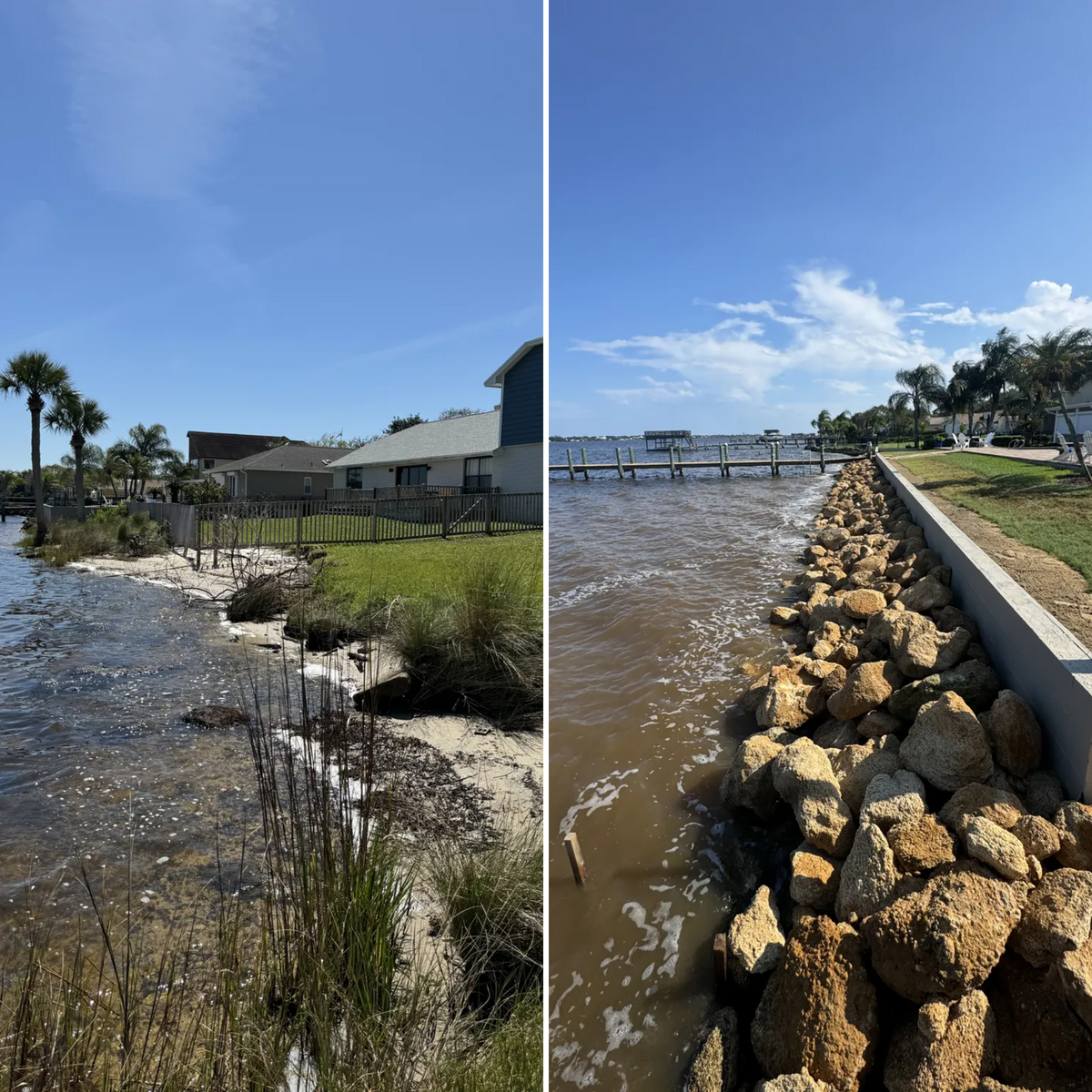 Marine Repairs and New Construction  Vinyl and Coquina Seawalls for Lad’s Coastal Construction in Flagler Beach, FL