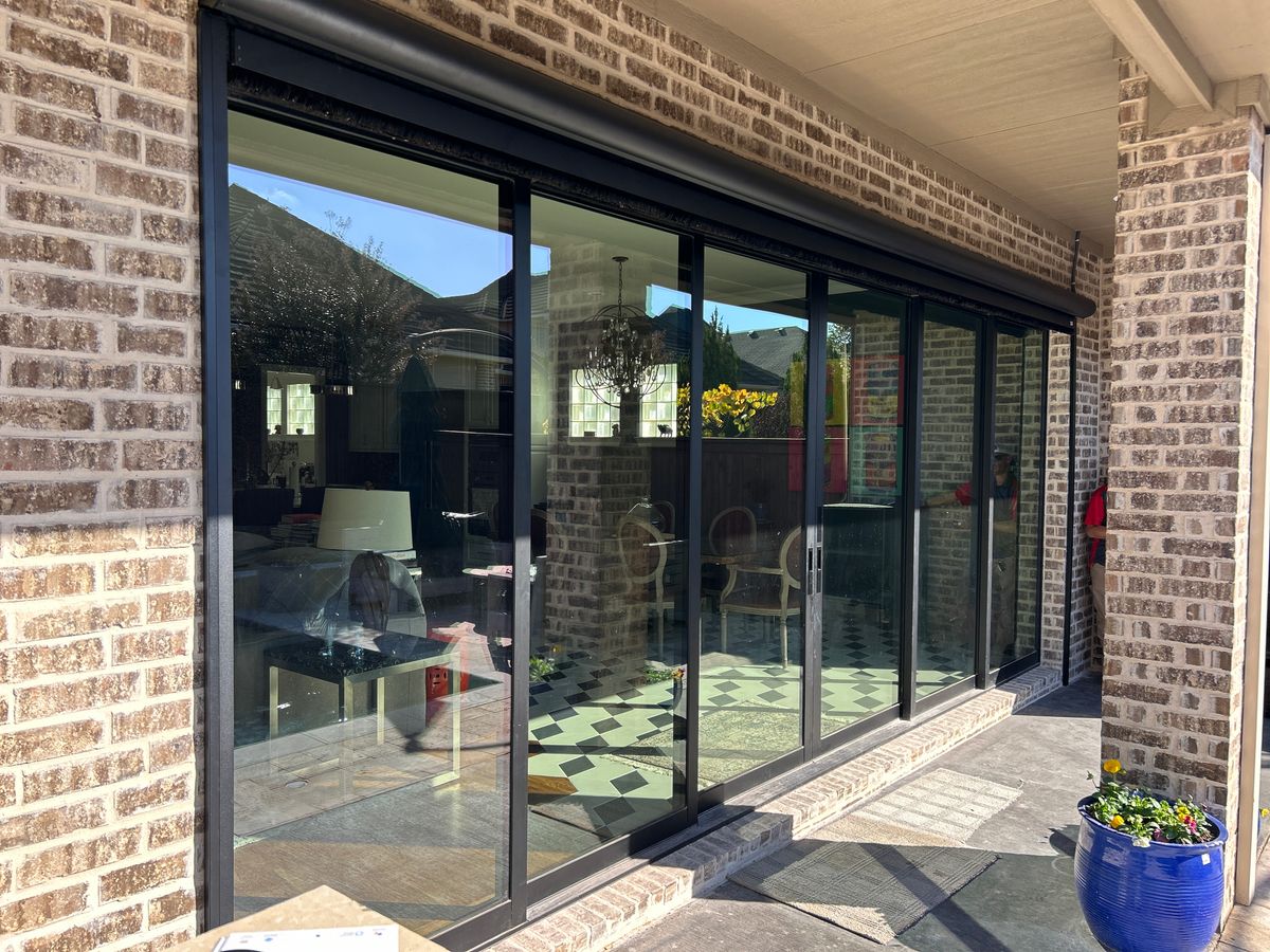 Blinds or Electronic Roller Shade installation for Light It Up AV and Turf in Keller, TX