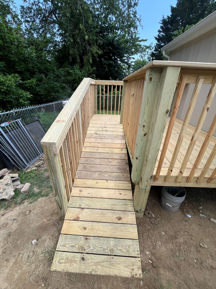 Deck, Porch, & Patio Installation for Wheeler Brothers Construction in Kingsport, TN