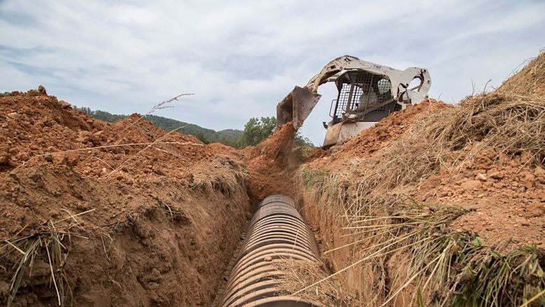 Residential Excavation for First Call Land Works & Excavation LLC in Putnam County, TN
