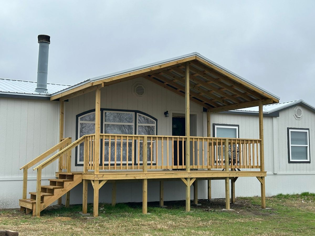 Deck Installation for Timberline Deck & Patio in Covington, TX