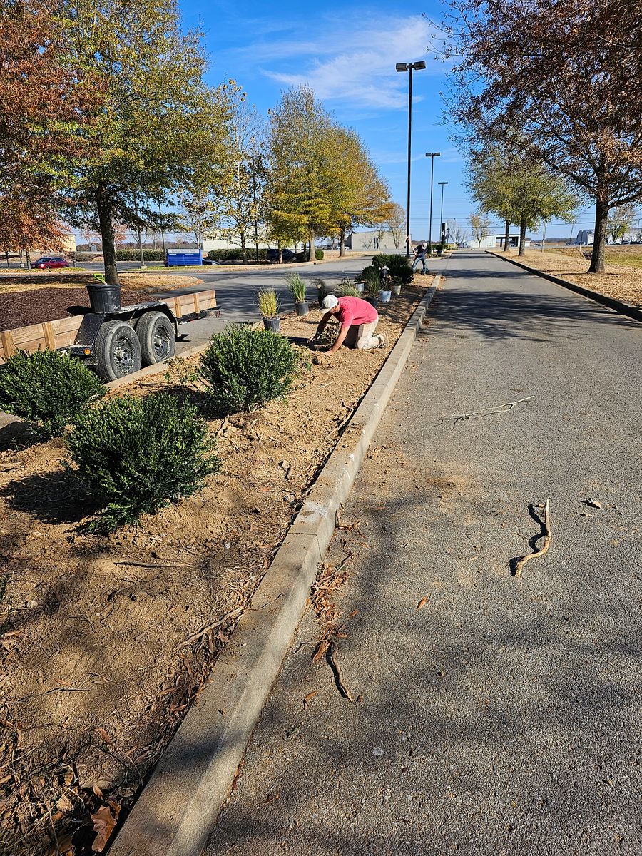 Flower Bed Installation for Adams Lawn Service & Landscaping, Inc. in Shelbyville, TN