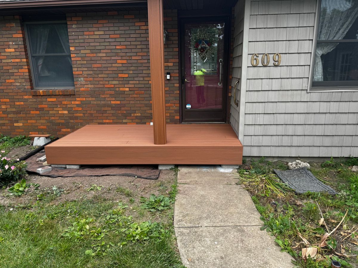 Deck & Patio Installation for Erie Builders & Construction in Sandusky, OH