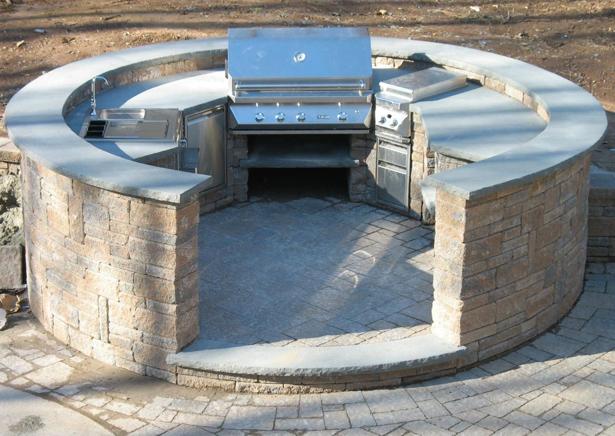 Outdoor Kitchen Construction for Carmelo Mauro Construction in Naples, FL