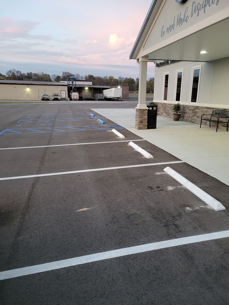 Asphalt Installation for Fine Line Striping in Jackson, MO