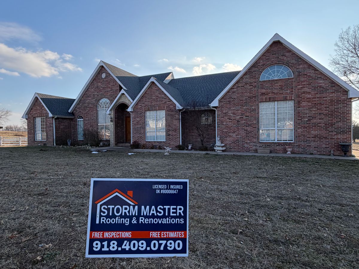 ROOF REPLACEMENT for Storm Master Roofing and Renovations in Tulsa, OK