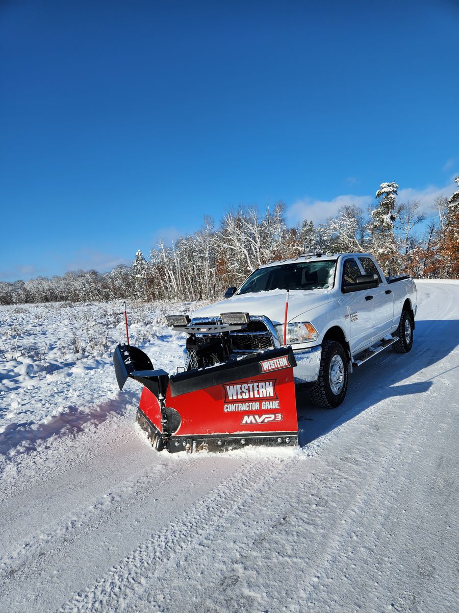 Snow Removal for Northern Ridge Landscape - Dock & Lift Service in McGregor, MN