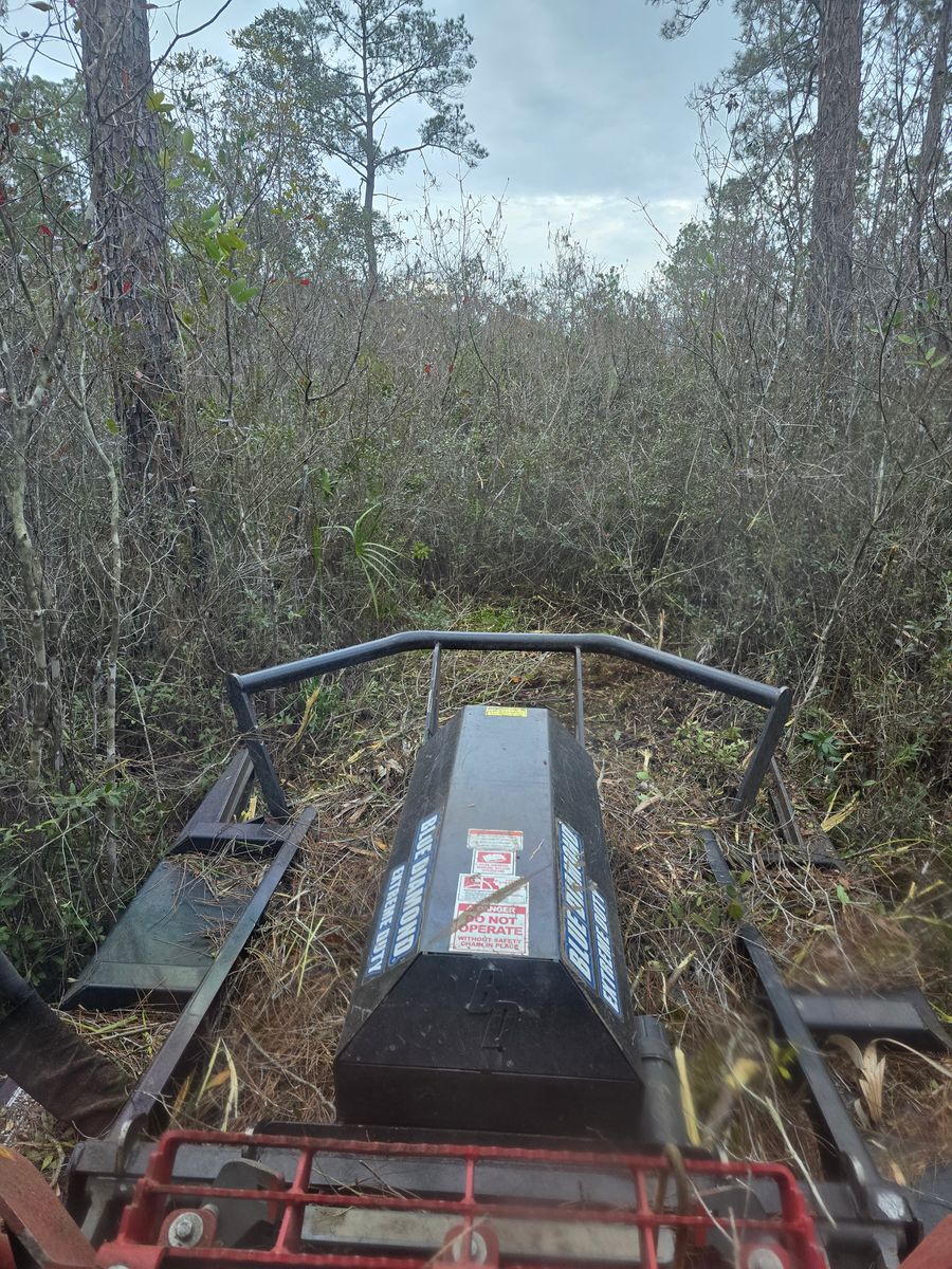 Bush Hogging for Giles Land Management, LLC in Hahira, GA