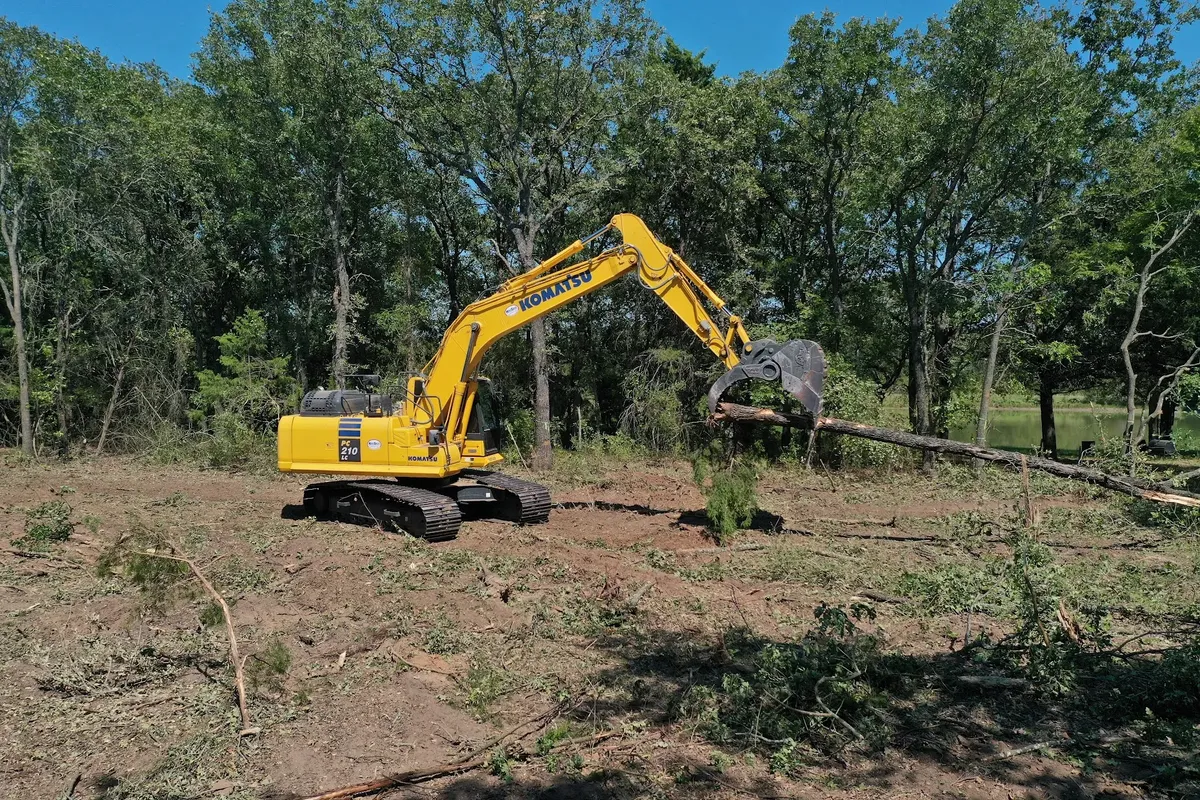 Land Clearing for G1 Excavation LLC in Titusville, NJ