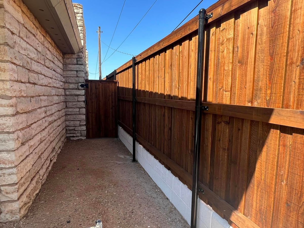 Fencing for CHR Unlimited LLC in San Angelo, Texas