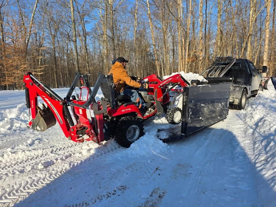 Snow Plowing for Finishing Touches in Pine Bush, NY